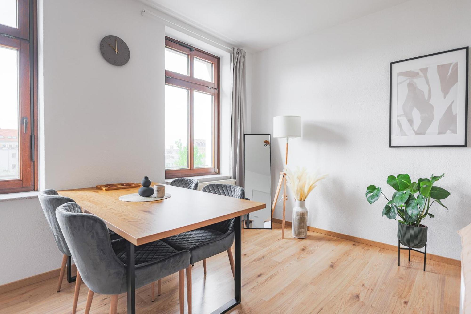 Prime - 2 Zimmer Wohnung Direkt Am Fluss Leipzig Buitenkant foto