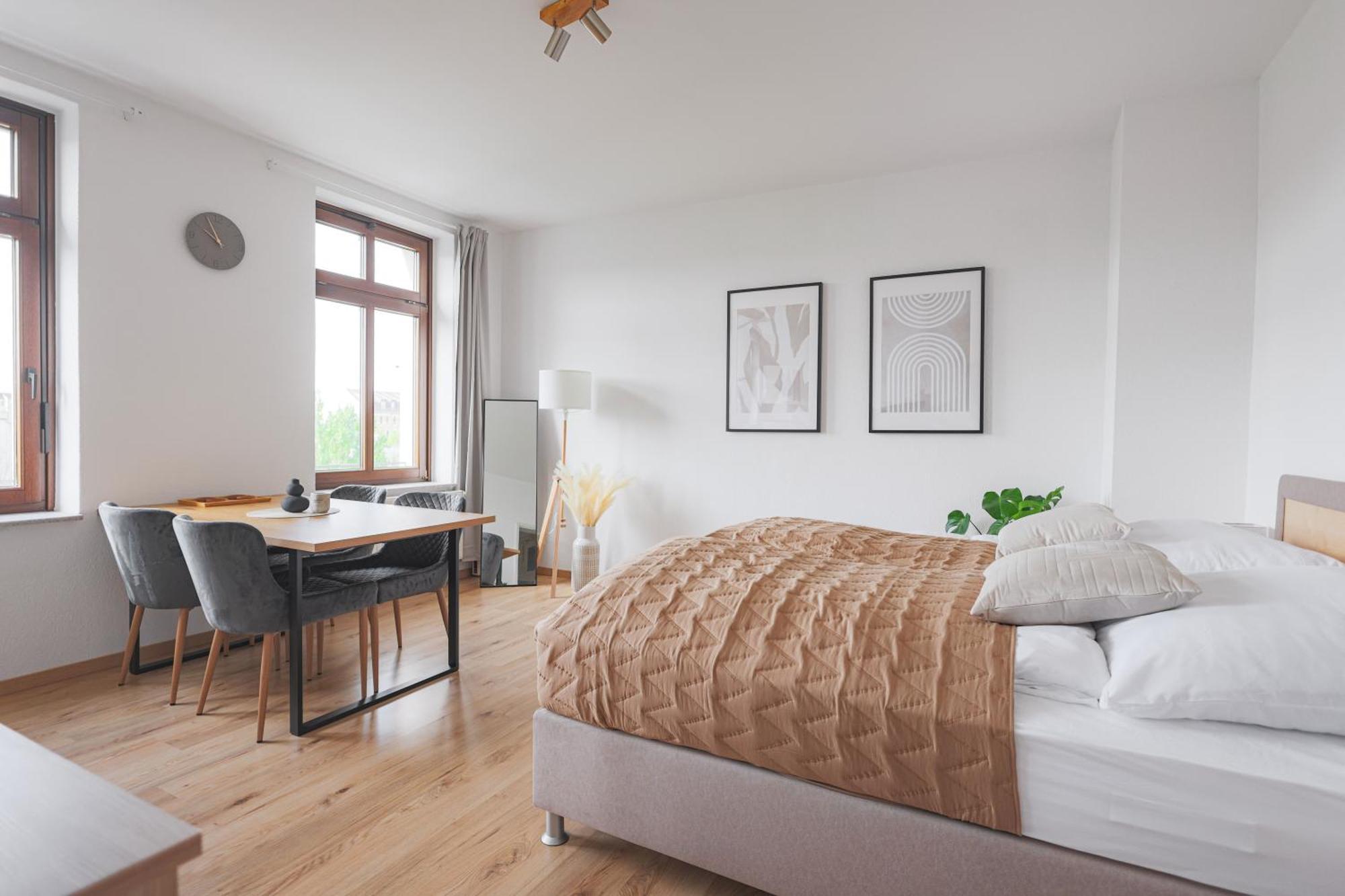 Prime - 2 Zimmer Wohnung Direkt Am Fluss Leipzig Buitenkant foto