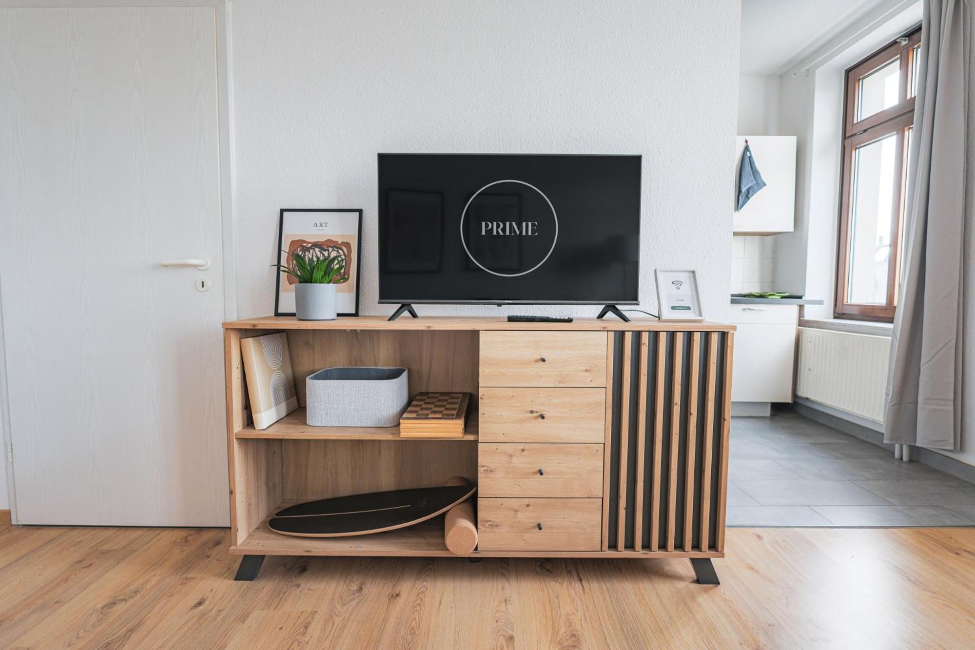 Prime - 2 Zimmer Wohnung Direkt Am Fluss Leipzig Buitenkant foto